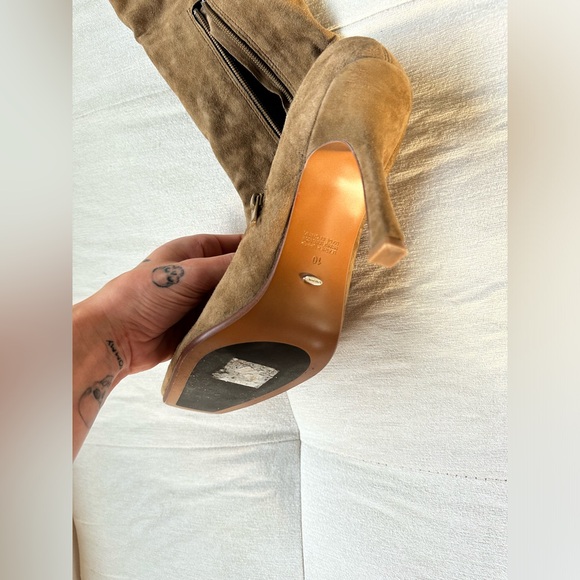 Tony Bianco Hamlet suede boots beige - Picture 11 of 15